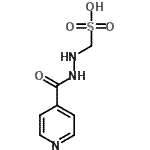 CAS#: 6059-26-3, (2-Isonicotinoylhydrazino)Methanesulfonic Acid