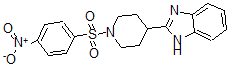 CAS#: 606081-99-6, 4-(1H-Benzimidazol-2-Yl)-1-[(4-Nitrophenyl)Sulfonyl]-Piperidine