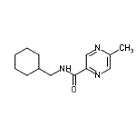 CAS#: 606096-84-8, N-(Cyclohexylmethyl)-5-methyl-2-pyrazinecarboxamide