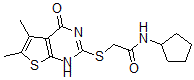 CAS#: 606107-59-9, N-Cyclopentyl-2-[(1,4-Dihydro-5,6-Dimethyl-4-Oxothieno[2,3-d]Pyrimidin-2-Yl)Thio]-Acetamide