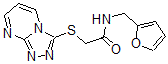 CAS#: 606121-49-7, N-(Furan-2-Ylmethyl)-2-(1,2,4-Triazolo[4,3-a]Pyrimidin-3-Ylthio)-Acetamide