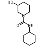 CAS#: 606131-61-7, N-Cyclohexyl-3-hydroxy-1-piperidinecarboxamide