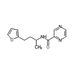 CAS#: 606132-10-9, N-[4-(2-Furyl)-2-butanyl]-2-pyrazinecarboxamide