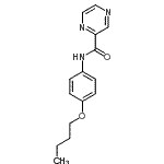 CAS#: 606132-15-4, N-(4-Butoxyphenyl)-2-pyrazinecarboxamide