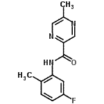 CAS#: 606132-19-8, N-(5-Fluoro-2-methylphenyl)-5-methyl-2-pyrazinecarboxamide