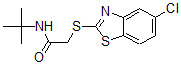 CAS#: 606136-39-4, 2-[(5-Chloro-2-Benzothiazolyl)Thio]-N-(Tert-Butyl)-Acetamide