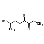 CAS#: 606489-47-8, 4-Fluoro-7-hydroxy-3-octanone