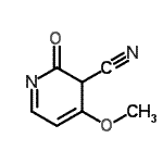 CAS#: 606489-86-5, 4-Methoxy-2-oxo-2,3-dihydro-3-pyridinecarbonitrile
