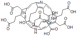 CAS#: 607-14-7, 3-[7,12,17-Tris-(2-Carboxy-Ethyl)-3,8,13,18-Tetrakis-Carboxymethyl-22,24-Dihydro-Porphin-2-Yl]-Propionic Acid