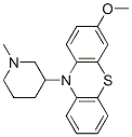 CAS#: 60706-48-1, 3-Methoxy-10-(1-Methyl-3-Piperidinyl)-10H-Phenothiazine