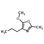 CAS#: 607365-90-2, 5-Methoxy-2-methyl-4-propyl-1,3-oxazole