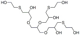 CAS#: 60763-76-0, 9-[2-Hydroxy-3-[(2-Hydroxyethyl)Thio]Propoxy]-7,11-Dioxa-3,15-Dithiaheptadecane-1,5,13,17-Tetrol