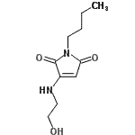 CAS 登录号：607692-54-6， 1-丁基-3-[(2-羟基乙基)氨基]-1H-吡咯-2,5-二酮