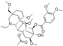 CAS#: 6078-26-8, Bikhaconitine
