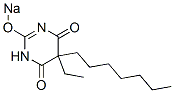 CAS#: 60784-70-5, Sodium 5-ethyl-5-heptylbarbiturate