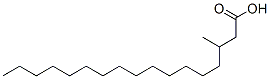 CAS 登录号：60787-51-1， 3-甲基十七烷酸