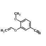 CAS#: 608514-91-6, 4-Methoxy-3-(vinyloxy)benzonitrile