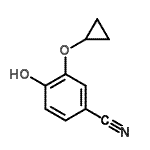 CAS#: 608514-93-8, 3-(Cyclopropyloxy)-4-hydroxybenzonitrile