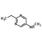 CAS#: 608515-92-0, 2-Ethyl-N-methyl-5-pyrimidinamine