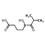 CAS#: 608527-41-9, 4-[Hydroxy(isobutyryl)amino]butanoic acid