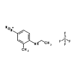 CAS#: 6087-59-8, 4-(Ethylamino)-3-Methylbenzenediazonium Tetrafluoroborate