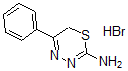 CAS#: 60912-78-9, 5-Phenyl-6H-1,3,4-Thiadiazin-2-Amine Hydrobromide (1:1)