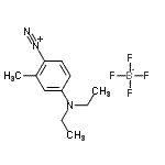 CAS 登录号：6098-53-9， 4-(二乙基氨基)-2-甲基偶氮苯四氟硼酸盐