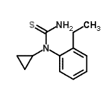CAS#: 609822-75-5, 1-Cyclopropyl-1-(2-ethylphenyl)thiourea