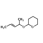 CAS#: 609854-24-2, 2-[(3E)-3-Penten-2-yloxy]tetrahydro-2H-pyran