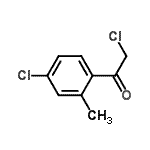 CAS 登录号：60988-75-2， 2-氯-1-(4-氯-2-甲基苯基)乙酮