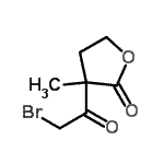 CAS#: 60999-29-3, 3-(Bromoacetyl)-3-Methyldihydro-2(3H)-Furanone