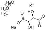 CAS 登录号：6100-16-9， 酒石酸钾钠四水合物