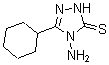 CAS#: 61019-28-1, 4-Amino-5-Cyclohexyl-2,4-Dihydro-3H-1,2,4-Triazole-3-Thione