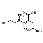 CAS#: 610276-33-0, 5-Amino-2-[(2-hydroxyethyl)(methyl)amino]benzoic acid