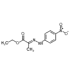 CAS#: 61032-13-1, Ethyl (2E)-2-[(4-Nitrophenyl)Hydrazono]Propanoate