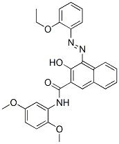 CAS#: 61050-19-9, N-(2,5-Dimethoxyphenyl)-4-[(2-Ethoxyphenyl)Azo]-3-Hydroxy-2-Naphthalenecarboxamide