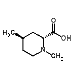CAS#: 610786-79-3, (2R,4R)-1,4-Dimethyl-2-piperidinecarboxylic acid