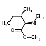 CAS#: 610800-54-9, Methyl N-methyl-D-alloisoleucinate