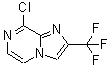 CAS#: 611240-68-7, 8-Chloro-2-(Trifluoromethyl)-Imidazo[1,2-a]Pyrazine