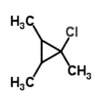 CAS#: 61177-20-6, 1-Chloro-1,2,3-Trimethylcyclopropane