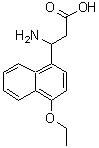 CAS#: 612047-63-9, 3-Amino-3-(4-ethoxy-1-naphthyl)propanoic acid