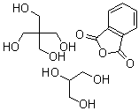 CAS 登录号:61215-87-0, 1,3-异苯并呋喃二酮与 2,2-二(羟基甲基)-1,3-丙烷二醇和 1,2,3-丙烷三醇的聚合物