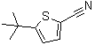 CAS 登录号：612504-43-5， 5-(2-甲基-2-丙基)-2-噻吩甲腈