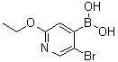 CAS 登录号：612845-46-2， (5-溴-2-乙氧基-4-吡啶基)硼酸