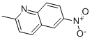 CAS 登录号：613-30-9， 2-甲基-6-硝基喹啉