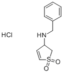 CAS#: 61322-63-2, N-Benzyl-N-(1,1-Dioxido-2,3-Dihydrothien-3-Yl)Amine Hydrochloride