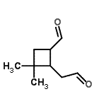 CAS#: 613236-84-3, 3,3-Dimethyl-2-(2-oxoethyl)cyclobutanecarbaldehyde