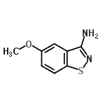 CAS#: 613262-21-8, 5-Methoxy-1,2-benzothiazol-3-amine