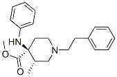 CAS#: 61380-35-6, Methyl cis-(+)-3-Methyl-1-Phenethyl-4-(Phenylamino)Piperidine-4-Carboxylate
