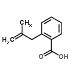CAS#: 61436-89-3, 2-(2-Methyl-2-Propen-1-Yl)Benzoic Acid